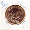 Image 1 : 1 OUNCE COPPER  .999 FINE - DINOSAUR - PTERANODON