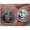 Image 3 : 1994 LILLEHAMMER OLYMPIC SILVER COINS - STERLING 50 KRONER & 100 KRONER