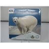 Image 1 : 2015 CANADIAN $50 SILVER COIN - .9999 PURE SILVER - POLAR BEAR