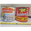 Image 1 : Golden nut/Empress peanut butter tins (2)