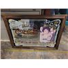 Image 1 : Vintage Coca-Cola sign 35.5" X 25.5", mirrored, wood frame