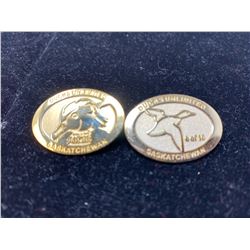 Lot Of 2 Ducks Unlimited Pins