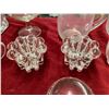 Image 5 : Lot Of Misc. Glassware - Dessert Plates + Candle Holders + Etc.