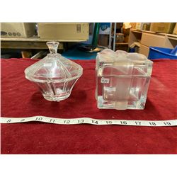 Lot Of (2) Candy Dishes