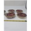 Image 2 : Carlton ware Rouge Royale dish & 4 nut bowls