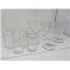 Image 4 : 12 grape vine glasses (4 goblets)