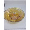 Image 2 : Carnival glass chip & dip bowl