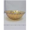 Image 3 : Carnival glass chip & dip bowl