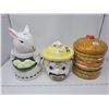 Image 1 : 3 cookie jars