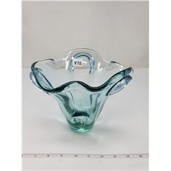 green/blue color ornamental bowl