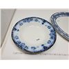Image 2 : flow blue bowl & platter