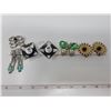 Image 1 : 5 pair clip on earrings