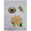 Image 1 : 3 brooches