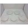 Image 1 : 5 dinner plates clear depression glass (Madrid)