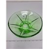 Image 2 : green depression glass bowl