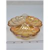 Image 2 : 2 Carnival glass dishes