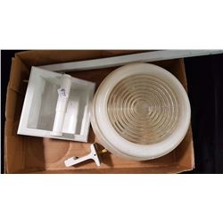 Towel Rail Holder & Light Fixture