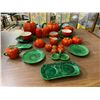 Image 1 : Partial Set Of Tomato Dishes (Fairly Good Condition)