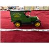 Image 1 : John Deere Replica Model Chevrolet 1923 Delivery Coin Bank ( Has Key)