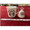 Image 1 : Prince Charles And Lady Diana Souvenir 1981 Wedding Mug + Bell