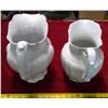 Image 11 : Two Commode Set Pitchers (Chips In Rim)