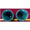 Image 2 : Pair Blue Mountain Vases