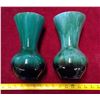 Image 3 : Pair Blue Mountain Vases