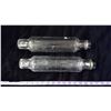 Image 1 : Two Glass Rolling Pins