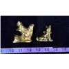 Image 10 : Brass Animal Figurines And Brass Pot with Handle