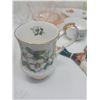 Image 5 : glassware lot including Royal Windsor cup, Tiger Lily china, porcelain dish made in Japan and more
