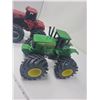 Image 2 : 2 toy tractors with large rubber wheels John Deere & Case