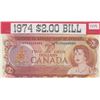 Image 1 : 1974 2 Dollar Bill (Canadian)