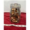 Image 1 : 8 lb Jar Of Pennies