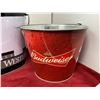 Image 4 : Lot Of "Budweiser" + "Coors" + "Great Western" Buckets/Pails