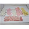 Image 1 : 40. Lot of vintage gloves (5 pair) and scarf