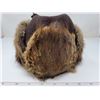 Image 1 : 47. Muscrat and brown wool crown hat