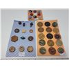 Image 1 : 86. Lot of buttons, 3 cards, plastic, wood, glass