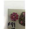 Image 5 : 91. Lot of 4 pink tone broaches