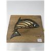 Image 1 : 103. Salmon wood carving by Linda, 1081