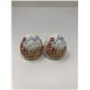 Image 4 : 106. Bone china salt and pepper, marked England, 2 pair