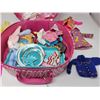 Image 3 : 142.   Barbie case with clothing and accessories