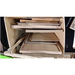 Lot Misc. Frames & Glass ( Some Damaged)