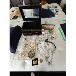 14 K Gold Earings & Costume Jewellery