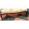 Image 3 : ANTIQUE STYLE CARVED BACK LOVE SEAT, 48" WIDE
