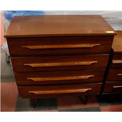 1959S 4 DRAWER DRESSER SOLID WOOD MID CENTURY
