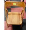 Image 1 : ANTIQUE WOODEN CHILDREN’S FOLDING CHAIR