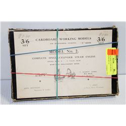 ANTIQUE GILBERT JONES MODEL STEAM ENGINE KIT IN