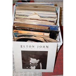 BOX OF VINTAGE RECORDS