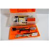 Image 1 : TOOL BOX OF ASSORTED TOOLS NEW AND USED