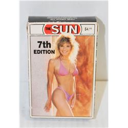 1980S SUNSHINE GIRL PIN UP PLAYING CARDS
